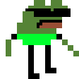 pepe dance green Slack emoji