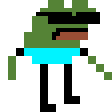 pepe dance cyan Slack emoji
