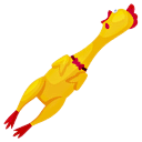 rubber chicken Slack emoji