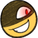 evil look q Slack emoji