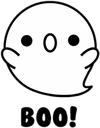 ghost wave booq Slack emoji