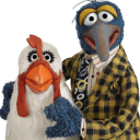 gonzo and chicken Slack emoji
