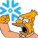 old man yells at snowflake alt Slack emoji