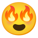 burning eyes Slack emoji