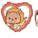 lion heart e Slack emoji