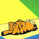 garfield sunbeam Slack emoji