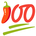 spicy 100 Slack emoji