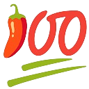 hot pepper 100 Slack emoji