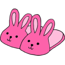 bunny slippers Slack emoji