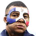 mbappe mask france football Slack emoji