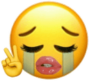 bye bitch q Slack emoji