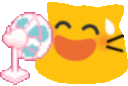 meow fan Slack emoji