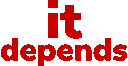 it depends Slack emoji