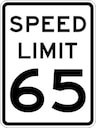 speed limit 65 sign Slack emoji