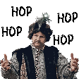 king thumbs up multicolor Slack emoji