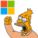 old man yells at microsoft Slack emoji