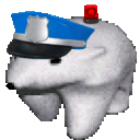 walkbear police Slack emoji