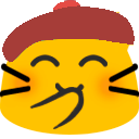 meow beretgiggle Slack emoji