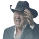 screaming cowboy right 2 Slack emoji