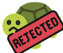 rejected turtle Slack emoji