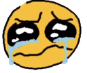 crying face sobsq Slack emoji
