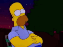 homer stare thinkq Slack emoji