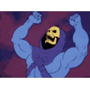 skeletor flex powerq Slack emoji