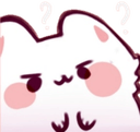 huhwhitecatq Slack emoji