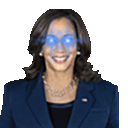 dark kamala intensifies Slack emoji