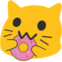 meow donut Slack emoji