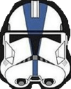 stormtrooper helmet blue stripes Slack emoji