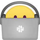 heads down Slack emoji