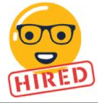 hired Slack emoji