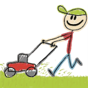 lawn mowing Slack emoji
