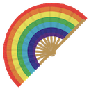 pride fan Slack emoji