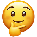 smile interesting Slack emoji