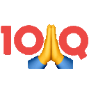 100 praying hands Slack emoji