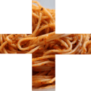 heavy spaghetti plus sign Slack emoji
