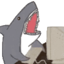 keyboard shark Slack emoji