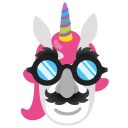 definitely not a unicorn in disguise Slack emoji