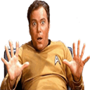 captain kirk hands up Slack emoji