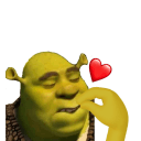 shreks kiss Slack emoji
