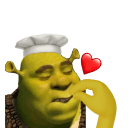 shrefs kiss Slack emoji
