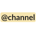 at channel light Slack emoji