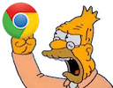 old man yells at chrome Slack emoji