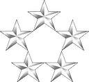 five stars Slack emoji