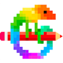 pencil chameleon Slack emoji