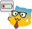 meow low battery Slack emoji