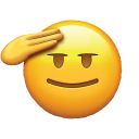 salute emoji Slack emoji