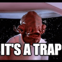its a trap Slack emoji